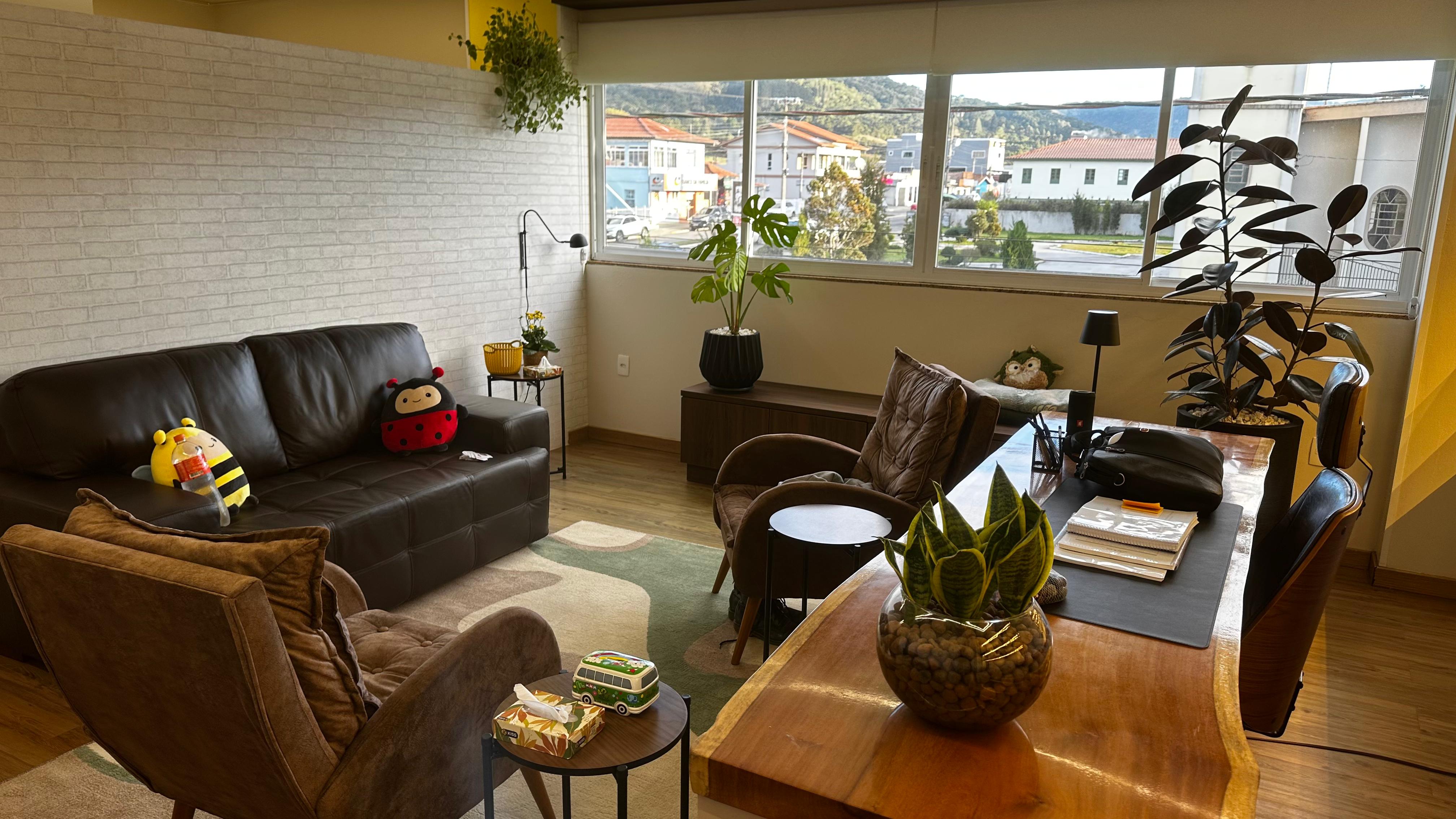 Foto da sala do consultório