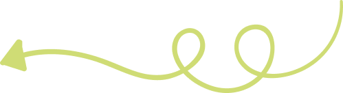 Seta indicativa para agendamento